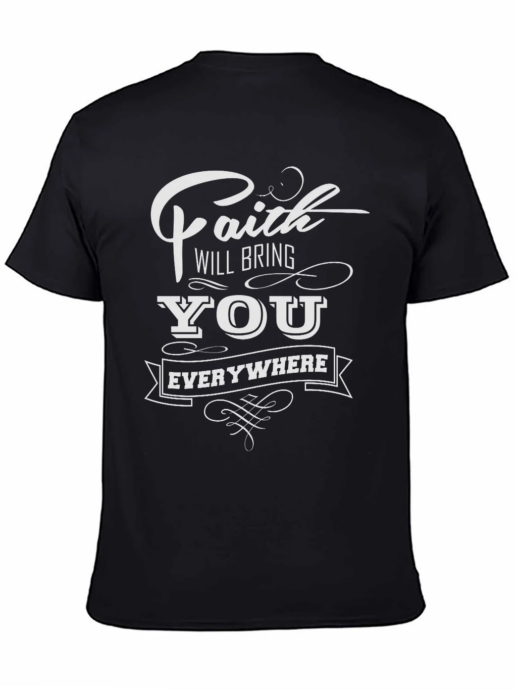 Faith Will Bring You Everywhere Graphic Tee product image 3