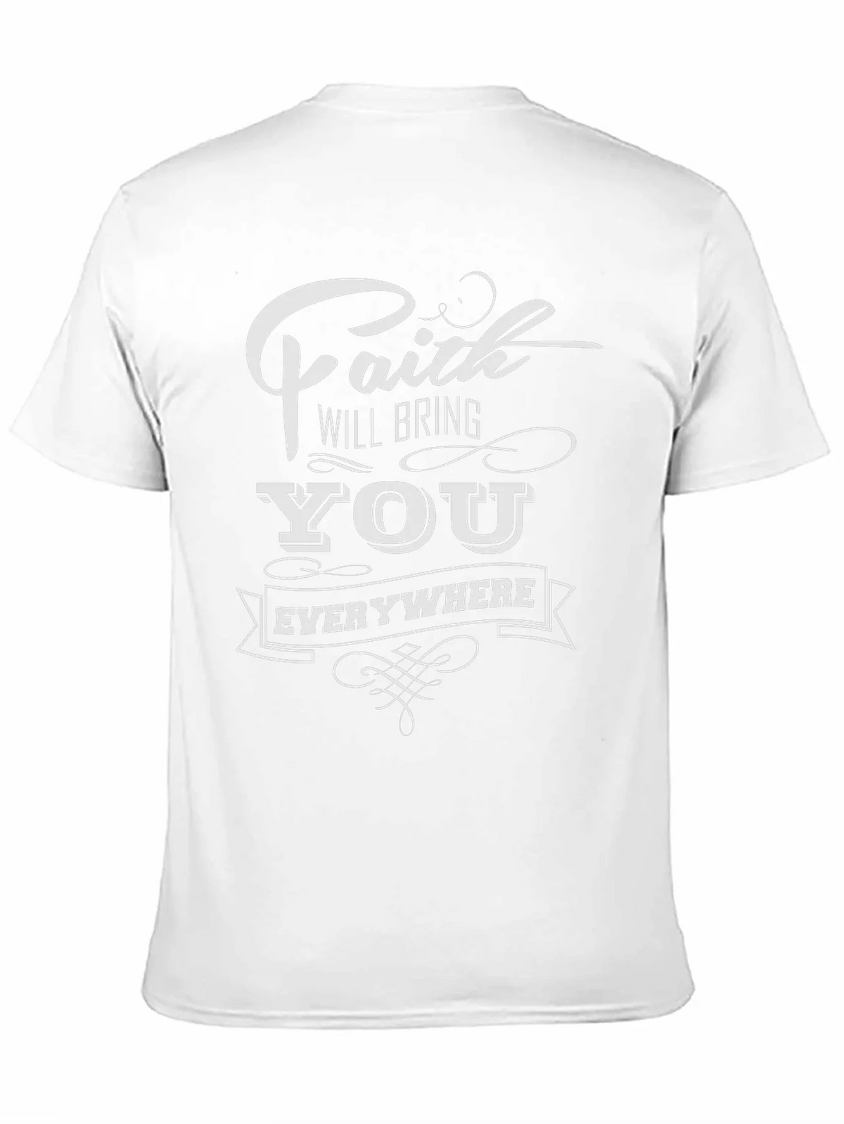 Faith Will Bring You Everywhere Graphic Tee product image 8