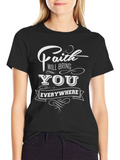 Faith Will Bring You Everywhere Graphic Tee product image 1