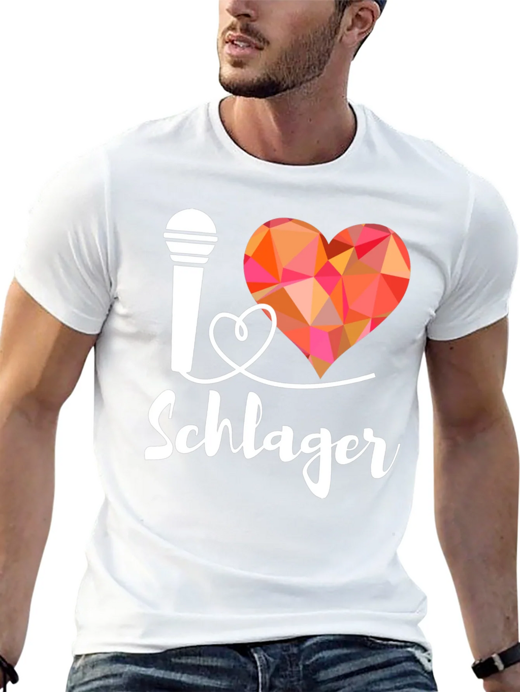 I Love Schlager Music Shirt product image 8