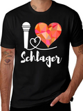 I Love Schlager Music Shirt product image 1
