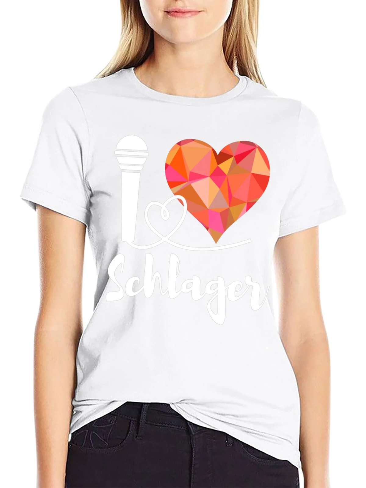 I Love Schlager Music Shirt product image 4