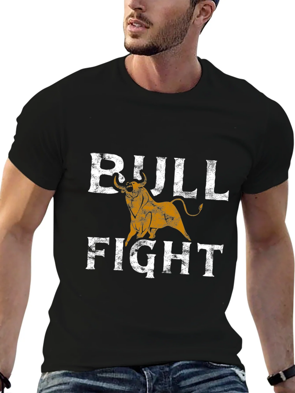 Bull Fight Graphic Tee product image 6