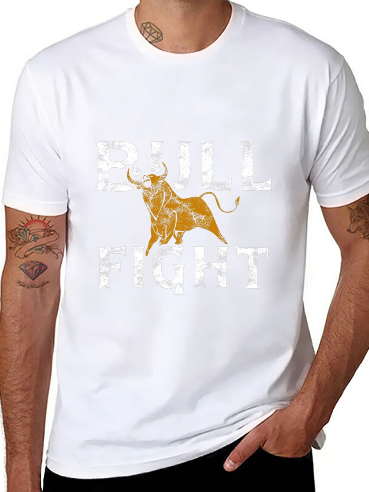 Bull Fight Graphic Tee product image 7