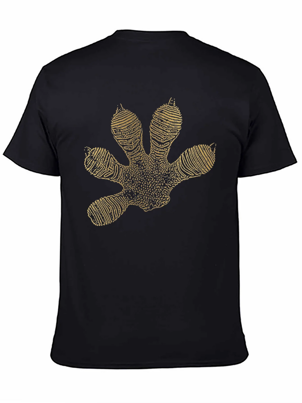 Gecko Footprint Graphic Tee - Black product image 4