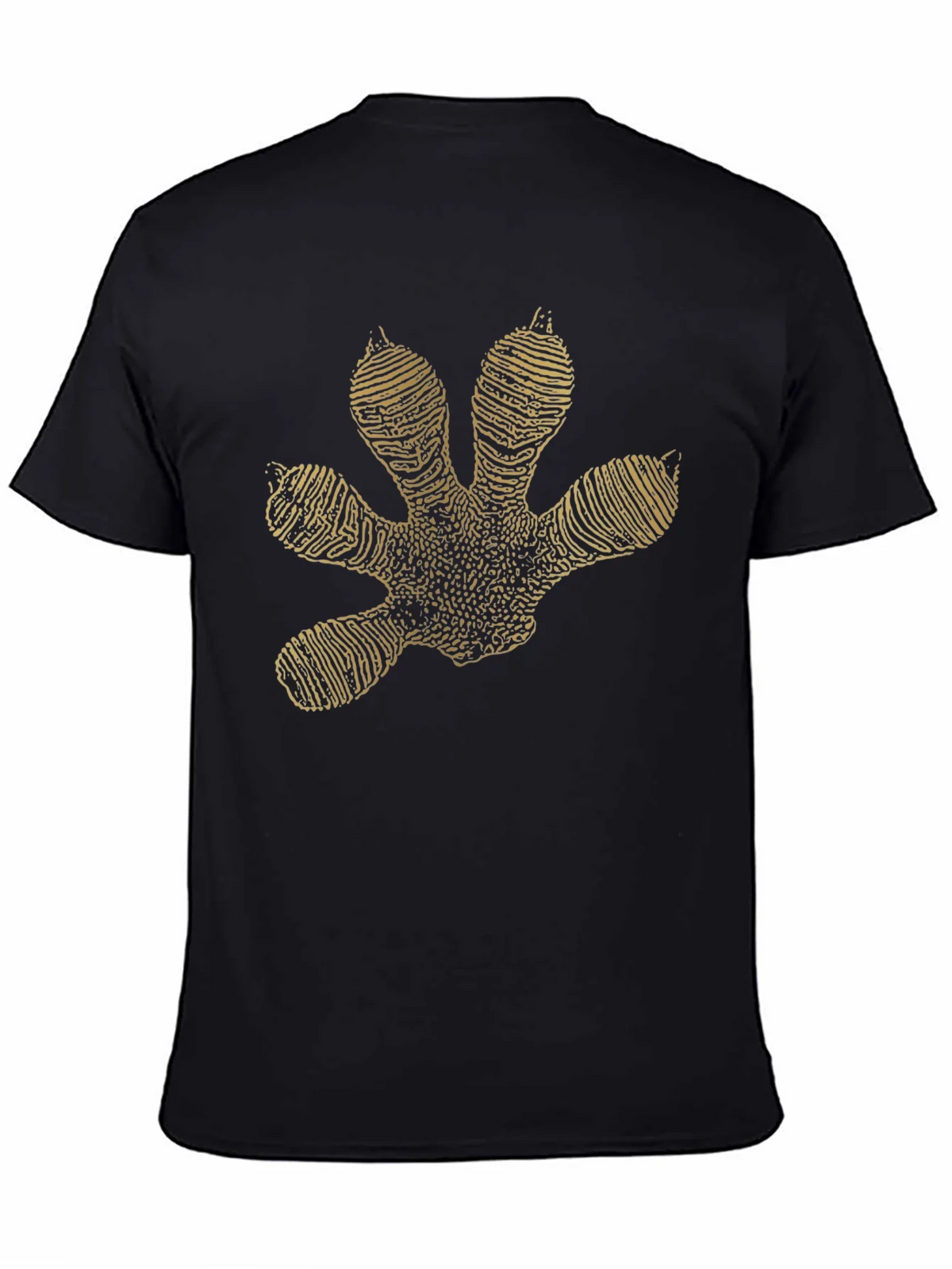 Gecko Footprint Graphic Tee - Black product image 4