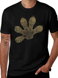Gecko Footprint Graphic Tee - Black product image 1