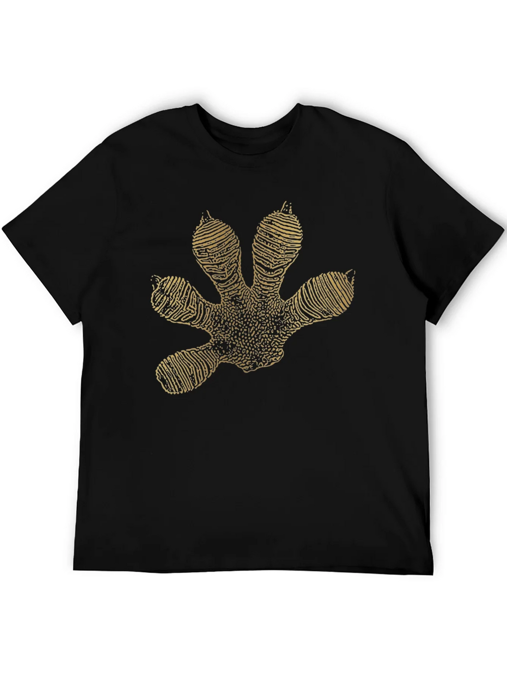 Gecko Footprint Graphic Tee - Black product image 5