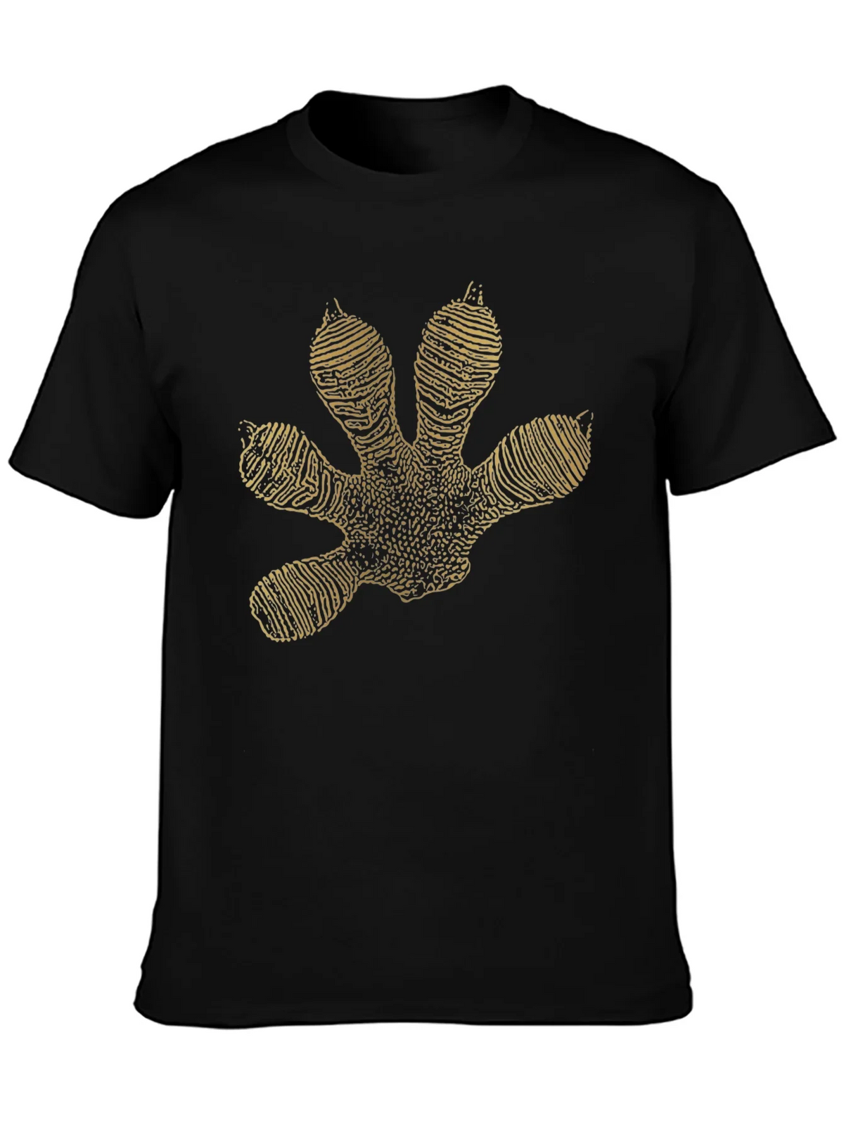 Gecko Footprint Graphic Tee - Black product image 3