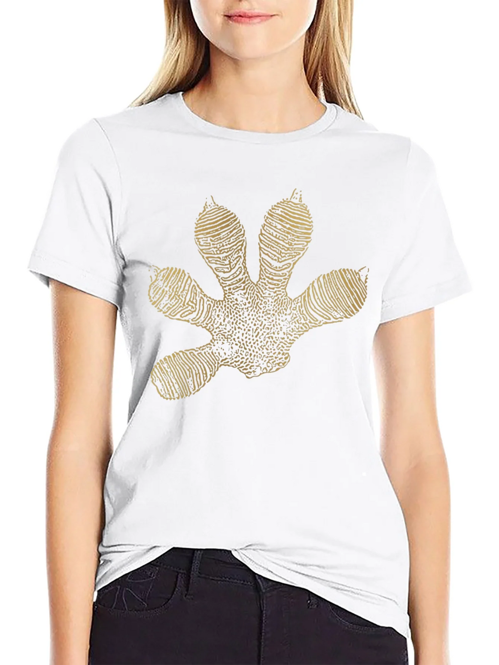 Gecko Footprint Graphic Tee - Black product image 8