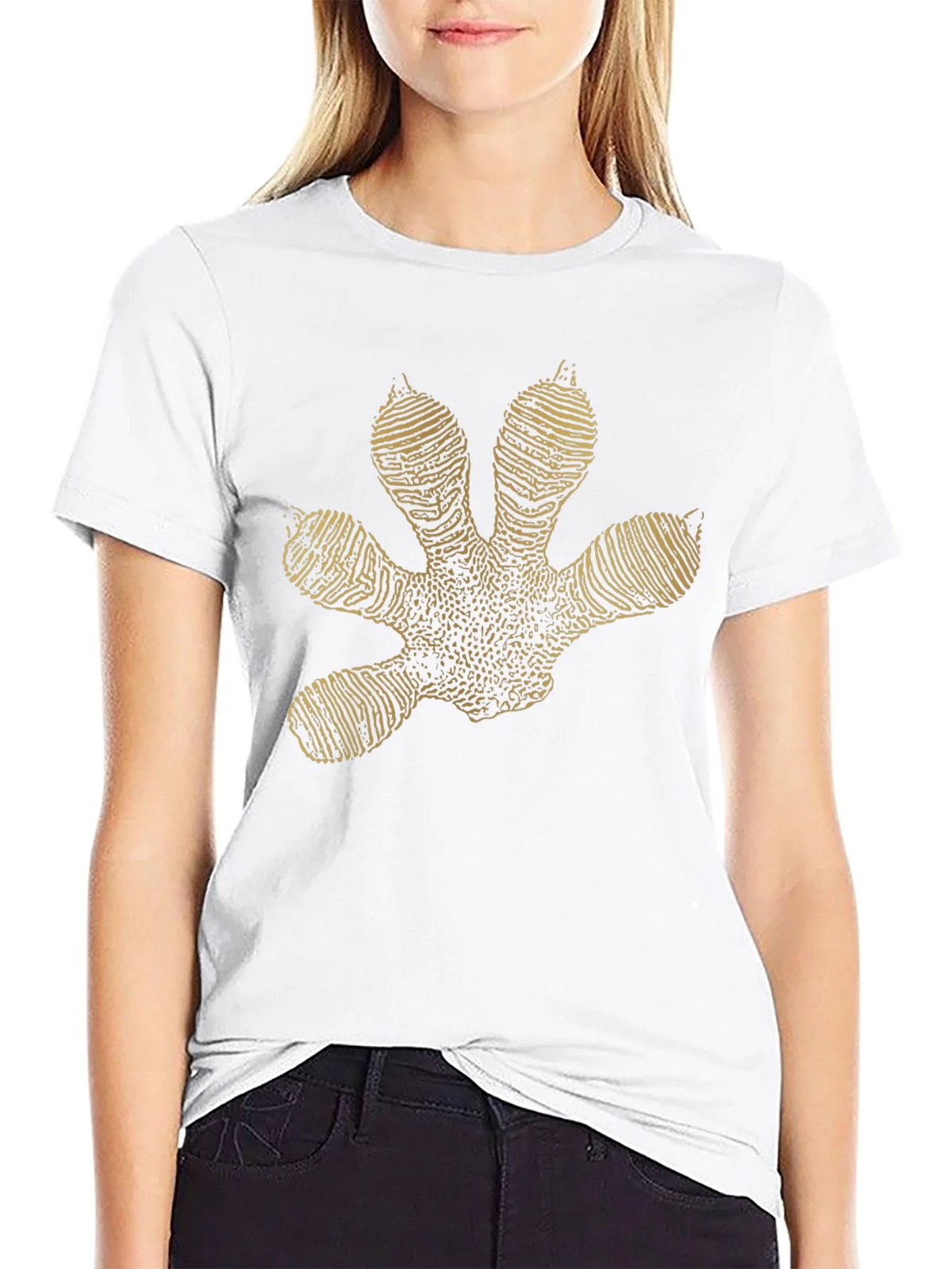 Gecko Footprint Graphic Tee - Black product image 8