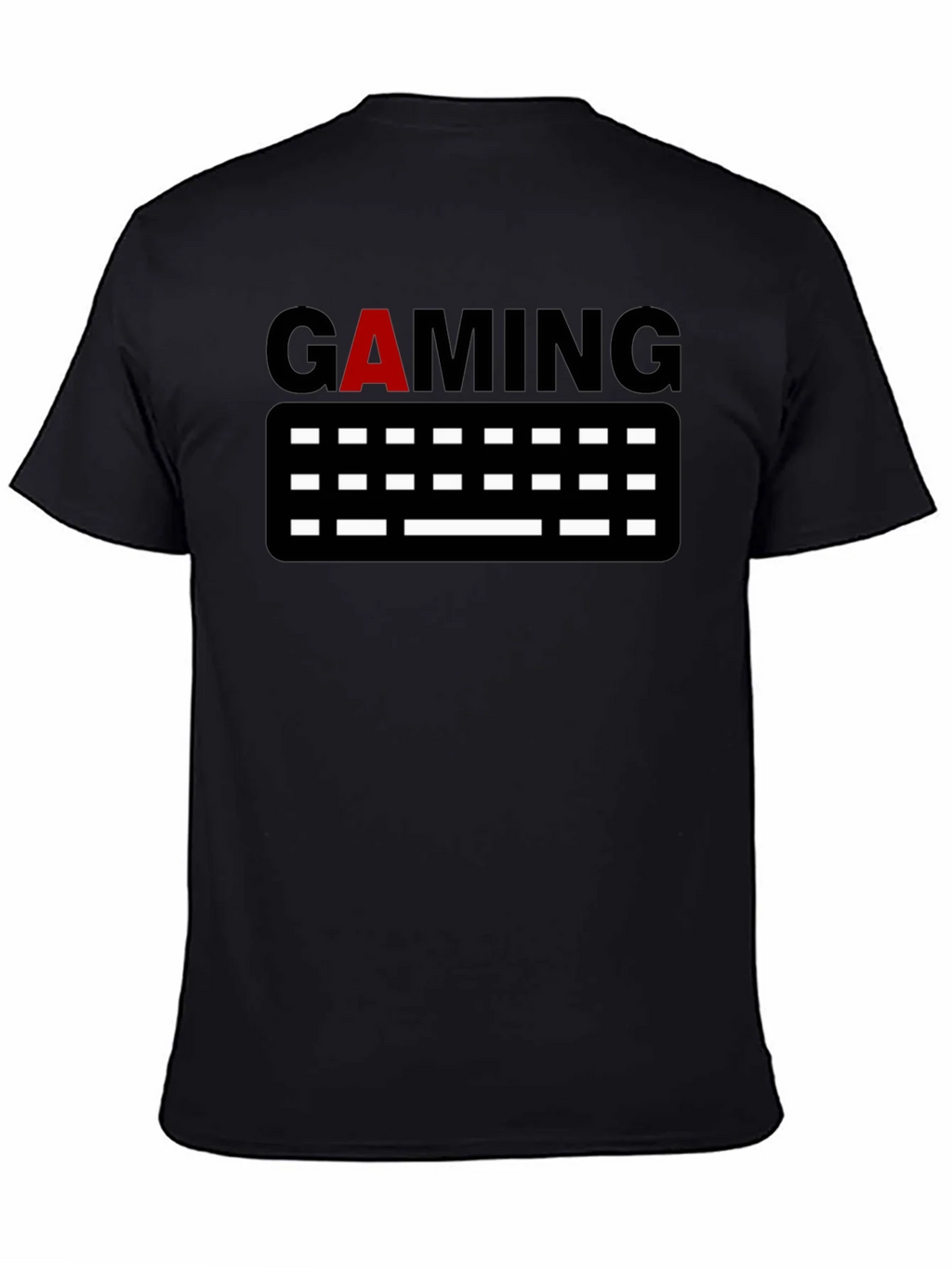 Gaming Keyboard Graphic Tee - Black product image 4