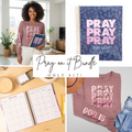 Pray On It Long Sleeve & 17 Month Planner Bundle product image 1