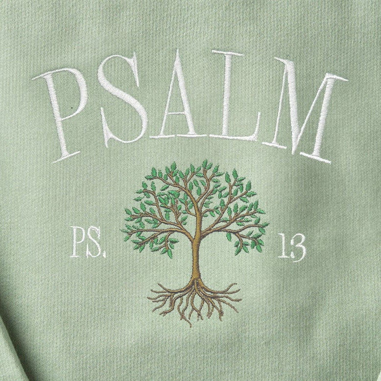 Psalm 1:3 Embroidered Crewneck Sweatshirt - 20 product image 2