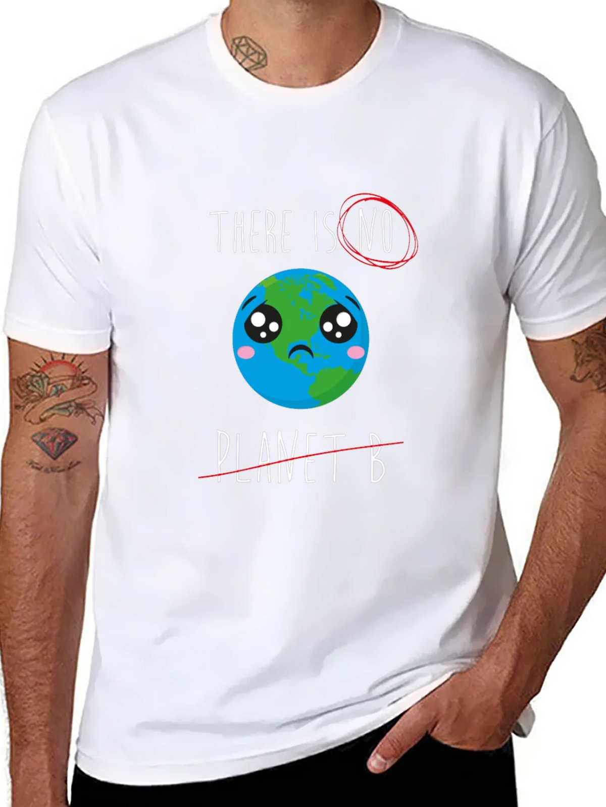 Save the Planet Graphic T-Shirt - There is No B product image 7