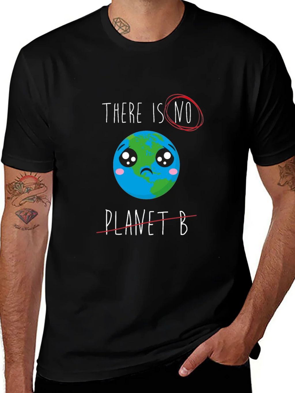 Save the Planet Graphic T-Shirt - There is No B product image 1