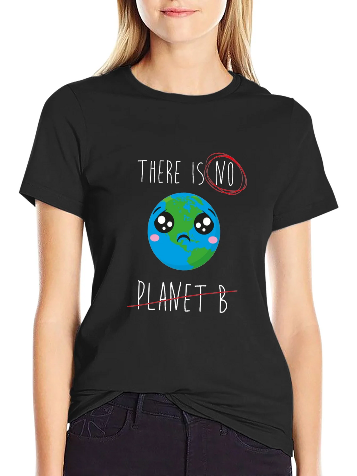 Save the Planet Graphic T-Shirt - There is No B product image 2
