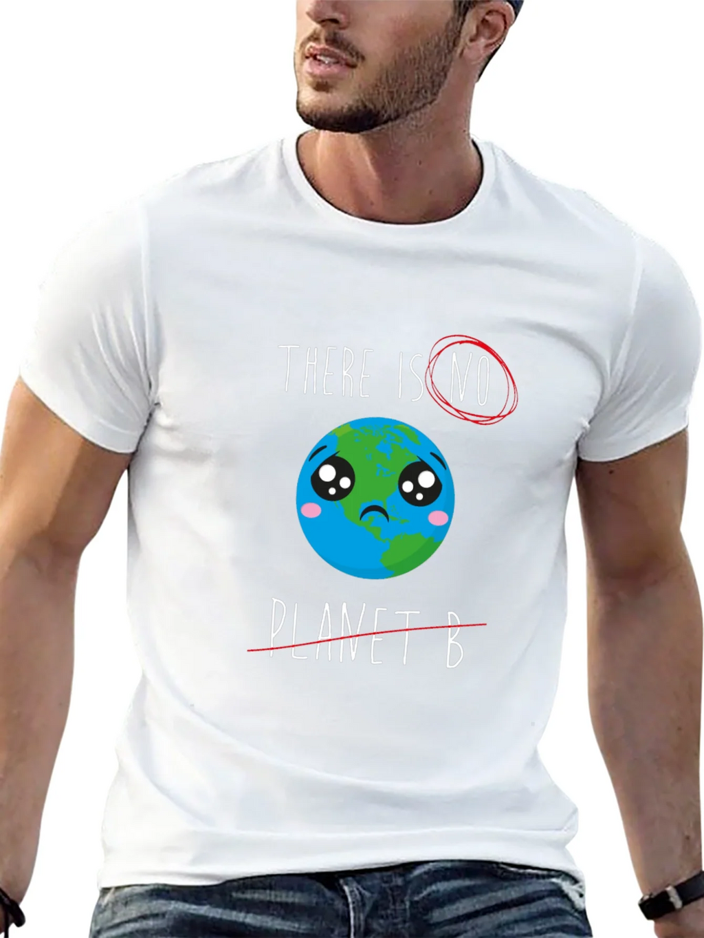 Save the Planet Graphic T-Shirt - There is No B product image 12
