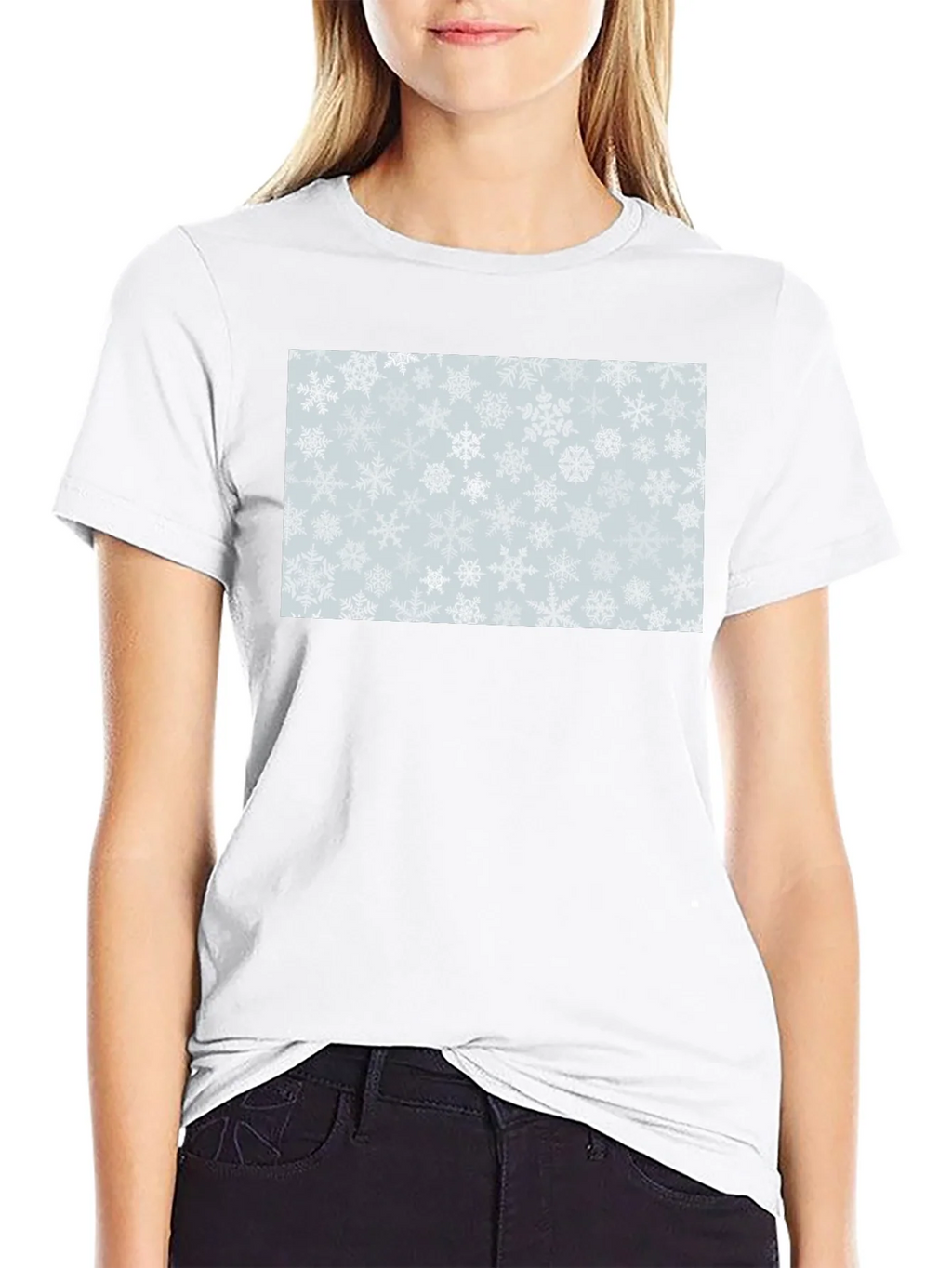 Snowflake Pattern T-Shirt product image 8