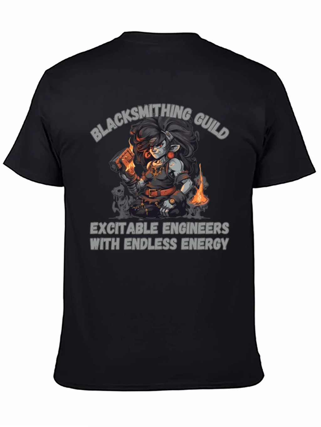 Blacksmithing Guild T-Shirt - Exciteable Engineers Tee product image 4