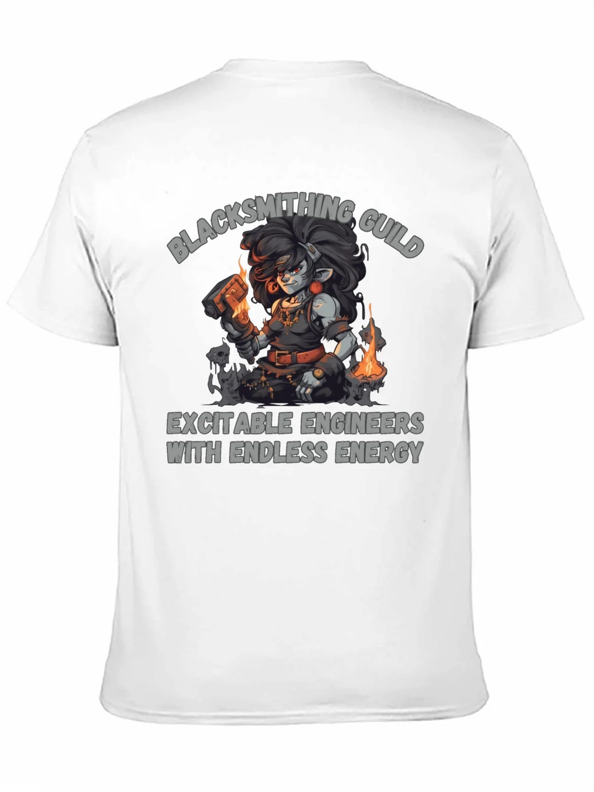 Blacksmithing Guild T-Shirt - Exciteable Engineers Tee product image 10
