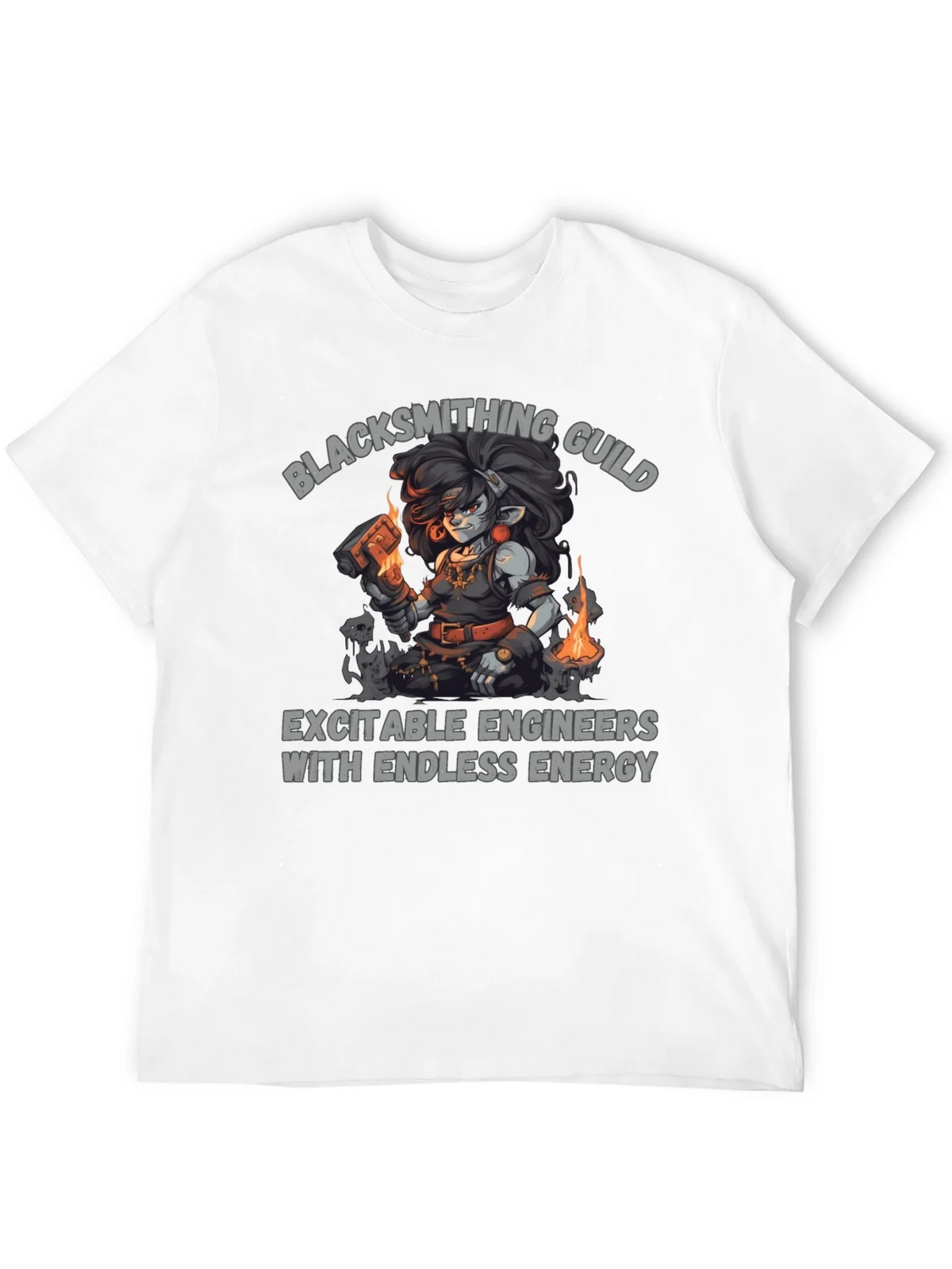 Blacksmithing Guild T-Shirt - Exciteable Engineers Tee product image 11