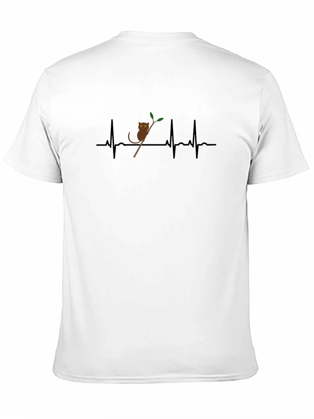 Tarsier Heartbeat T-Shirt - Cute Primate Design product image 10