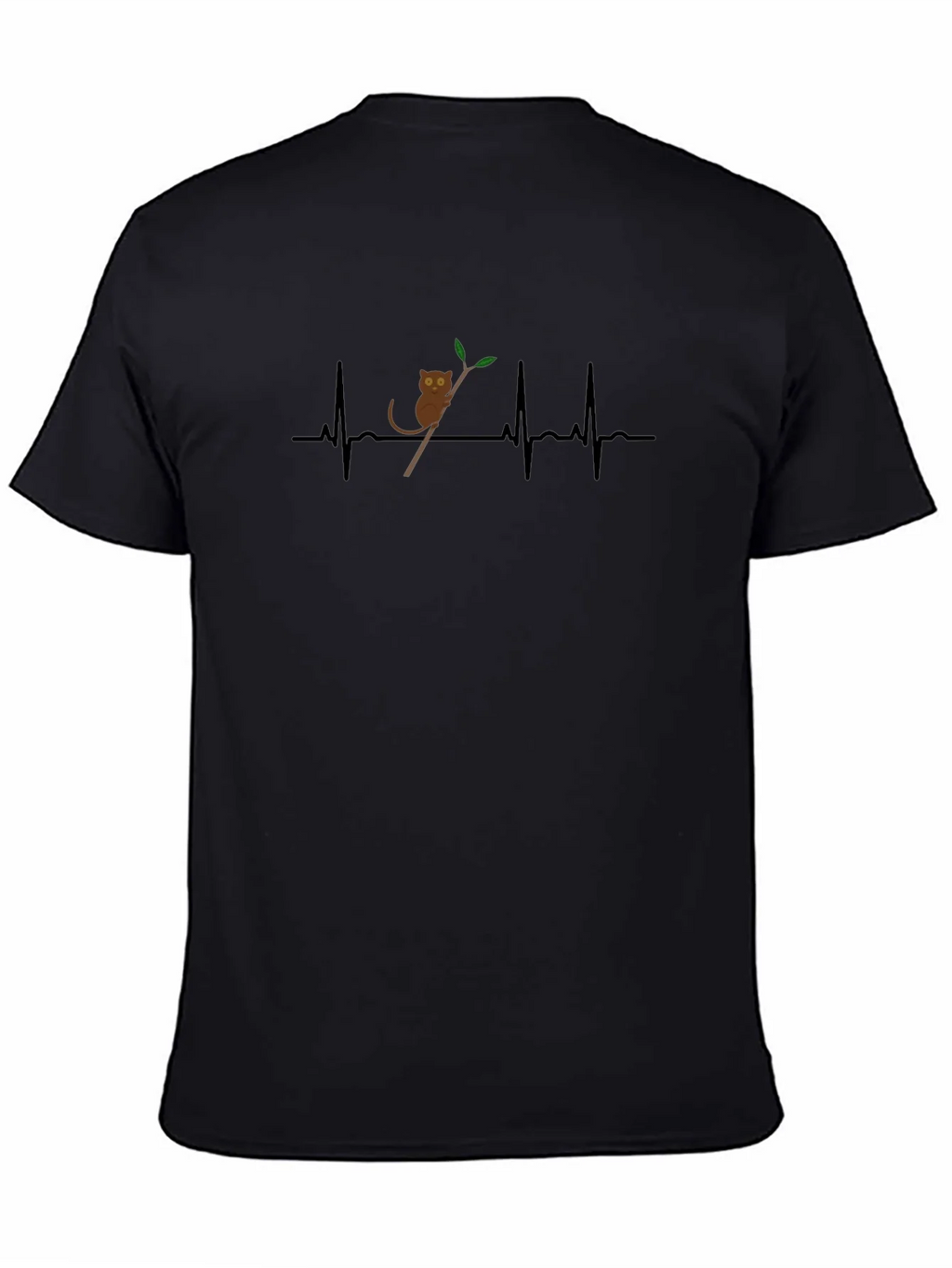 Tarsier Heartbeat T-Shirt - Cute Primate Design product image 4
