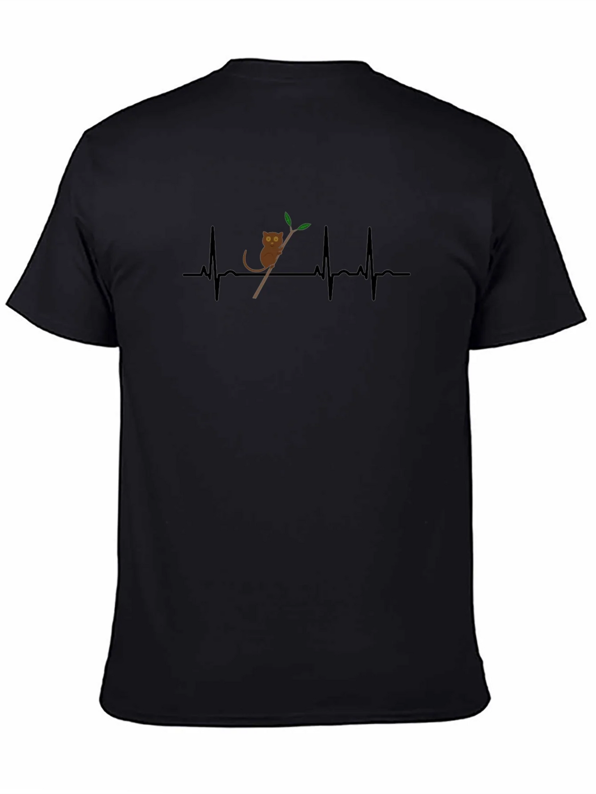 Tarsier Heartbeat T-Shirt - Cute Primate Design product image 4