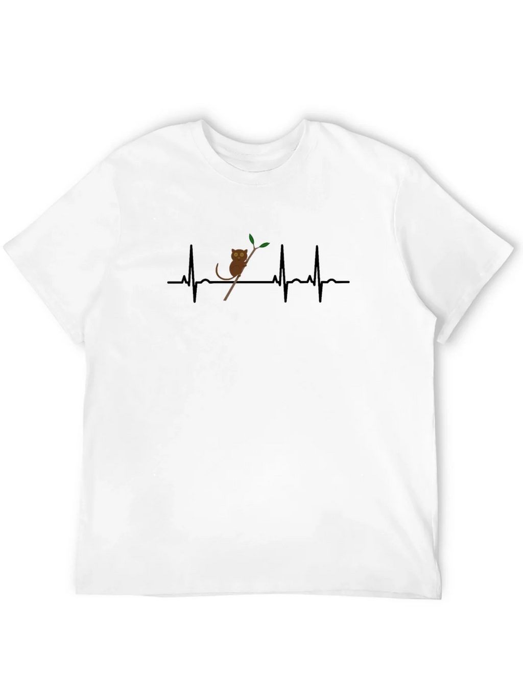 Tarsier Heartbeat T-Shirt - Cute Primate Design product image 11