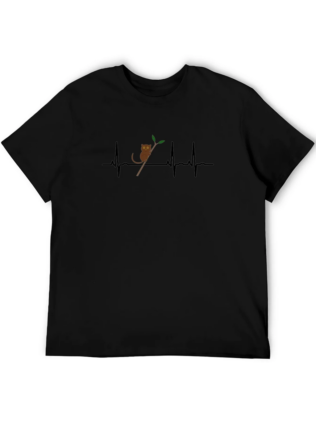 Tarsier Heartbeat T-Shirt - Cute Primate Design product image 5