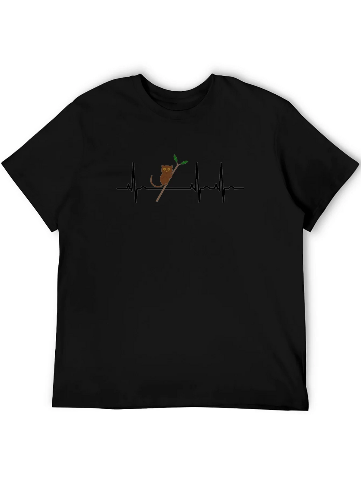 Tarsier Heartbeat T-Shirt - Cute Primate Design product image 5