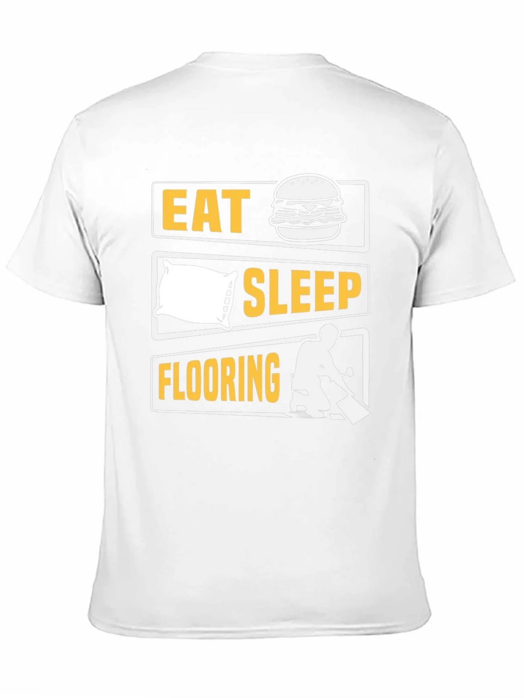 Eat Sleep Flooring T-Shirt Funny Job Tee product image 10