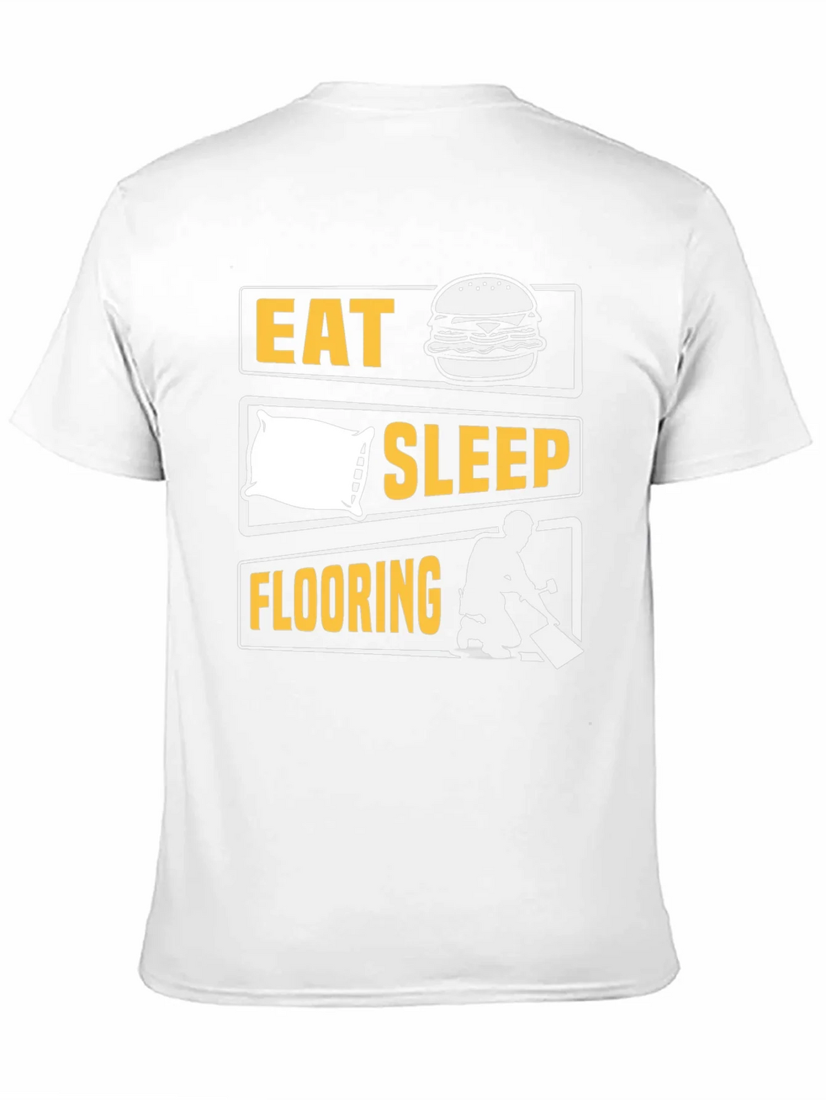 Eat Sleep Flooring T-Shirt Funny Job Tee product image 10