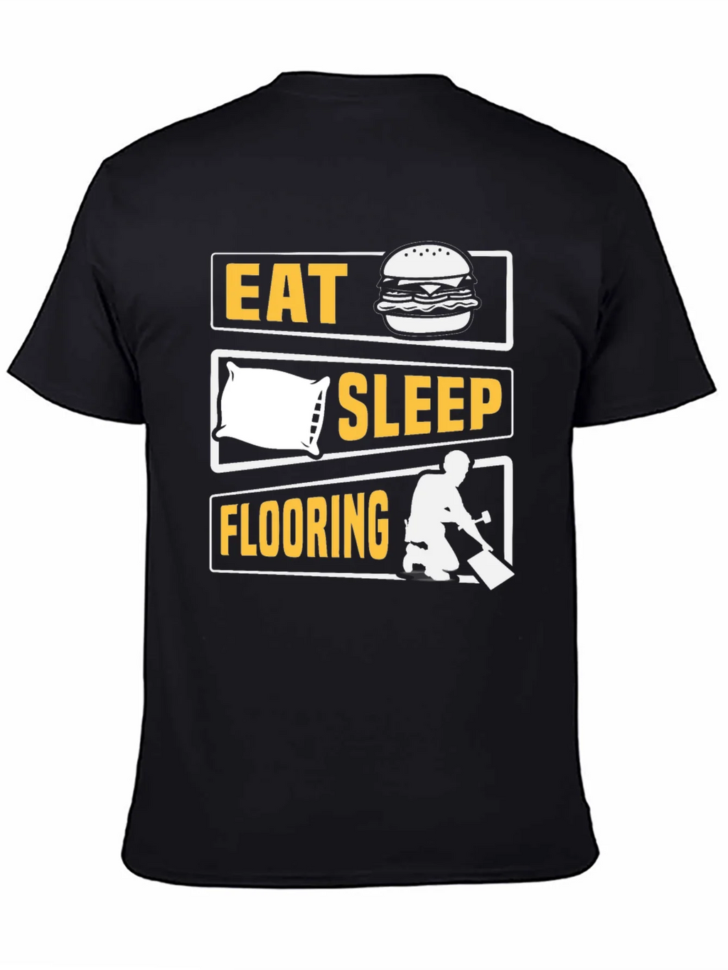 Eat Sleep Flooring T-Shirt Funny Job Tee product image 4