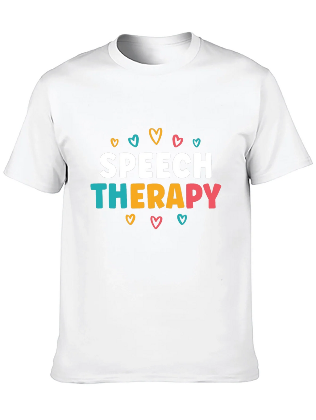 Speech Therapy Heart Graphic T-Shirt product image 9