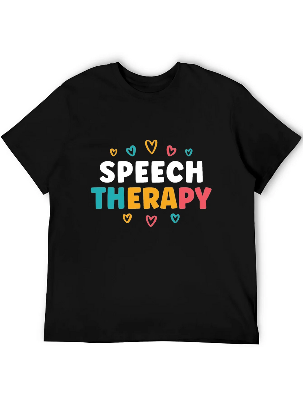 Speech Therapy Heart Graphic T-Shirt product image 5
