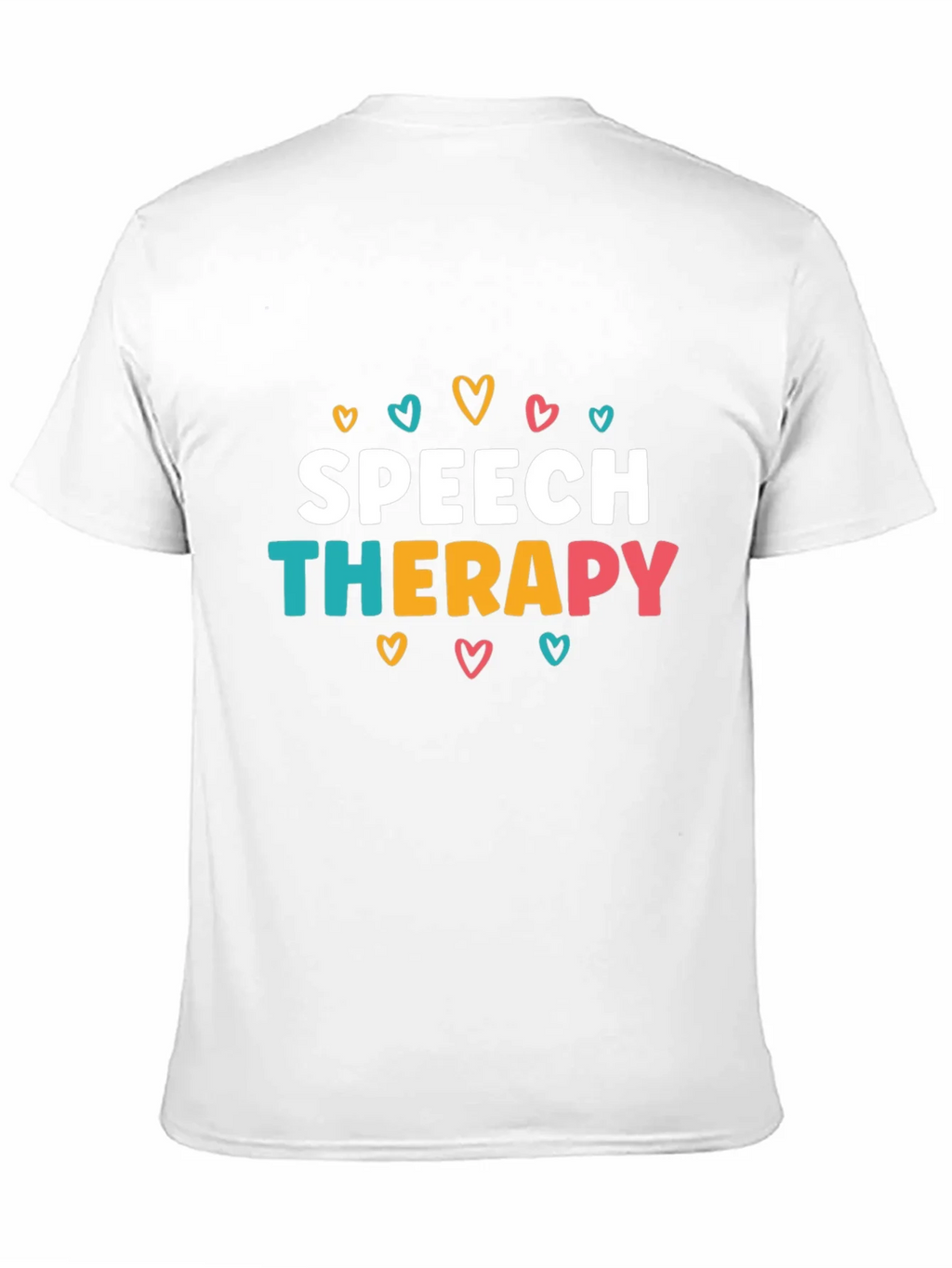 Speech Therapy Heart Graphic T-Shirt product image 10