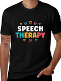 Speech Therapy Heart Graphic T-Shirt product image 1
