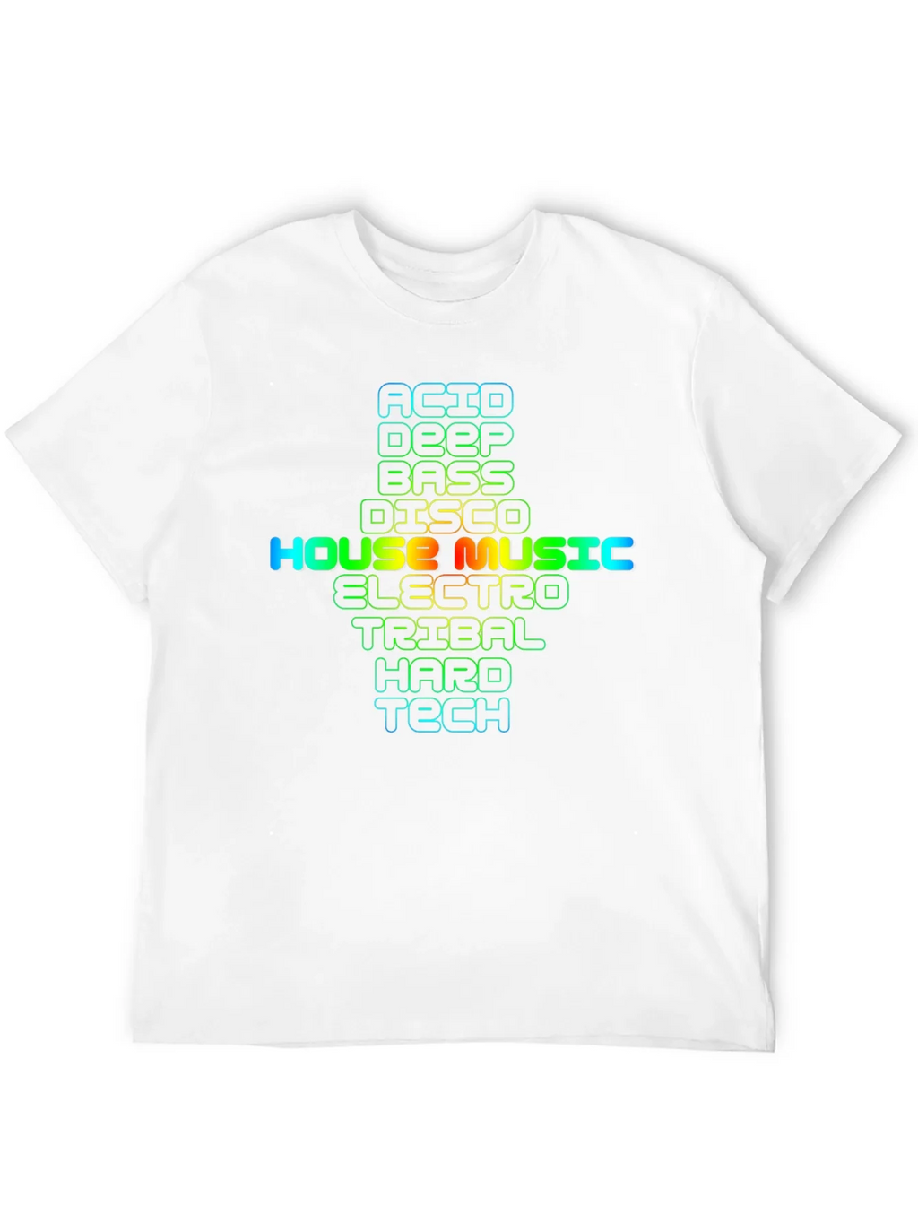 House Music T-Shirt - Acid Deep Disco & More product image 3