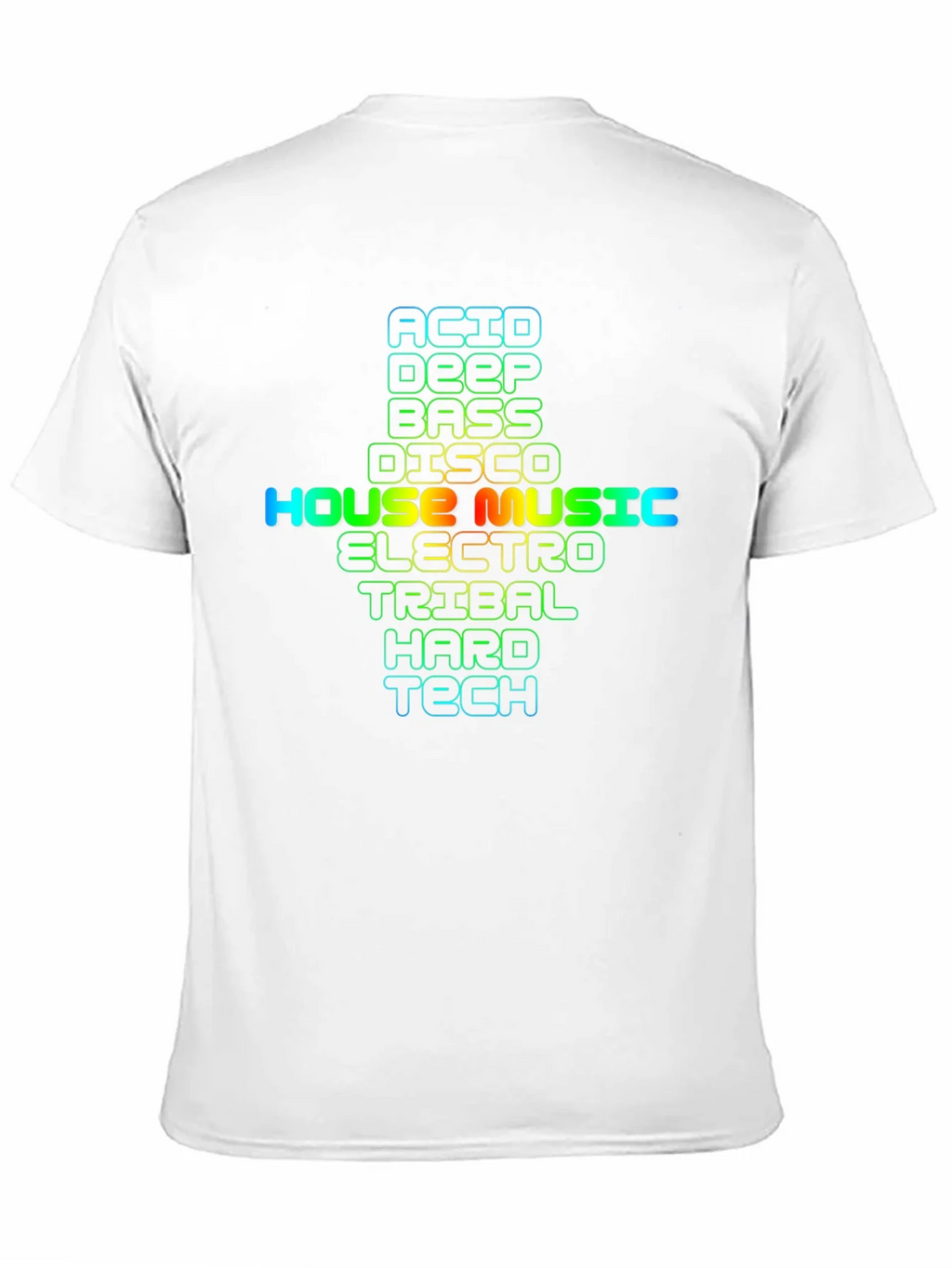 House Music T-Shirt - Acid Deep Disco & More product image 2