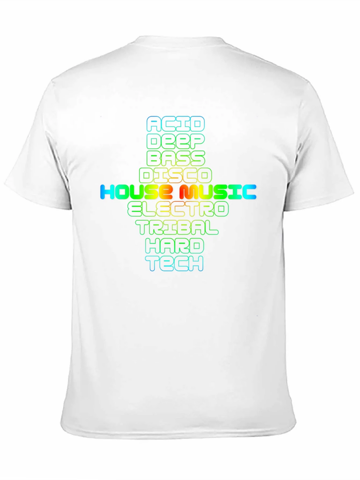 House Music T-Shirt - Acid Deep Disco & More product image 2