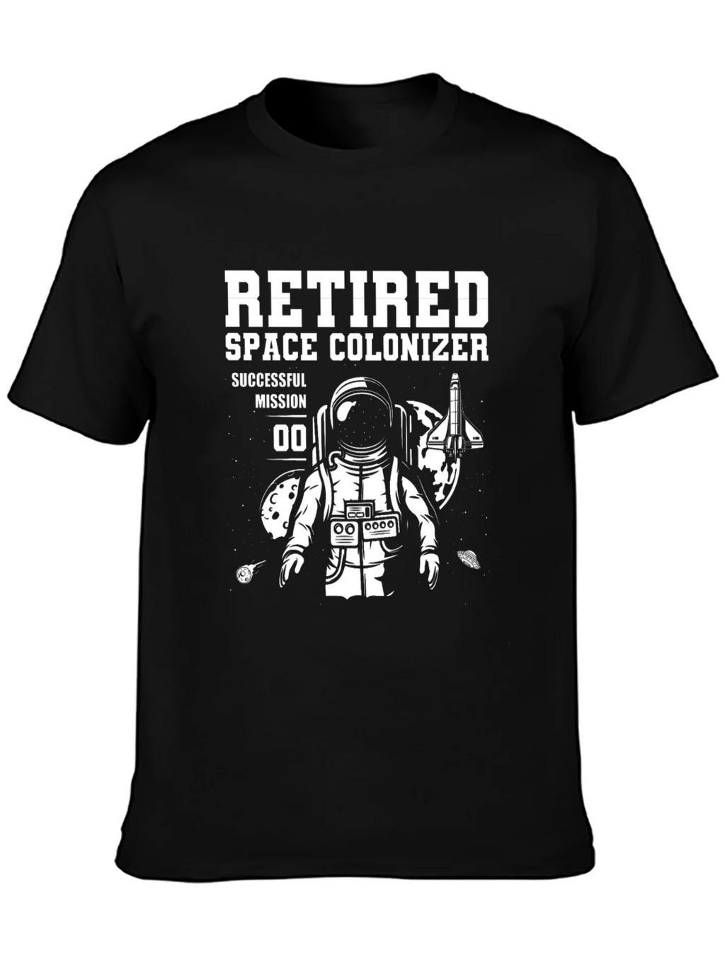Retired Space Colonizer T-Shirt product image 2