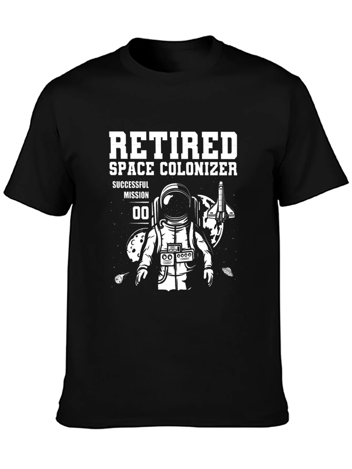 Retired Space Colonizer T-Shirt product image 2