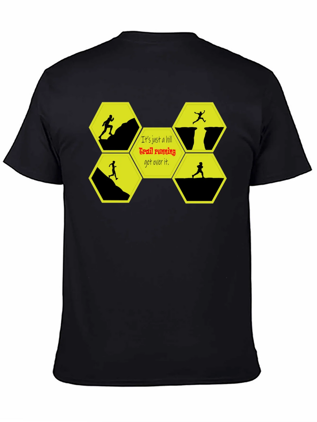 Trail Running Graphic T-Shirt - Conquer Hills! product image 4