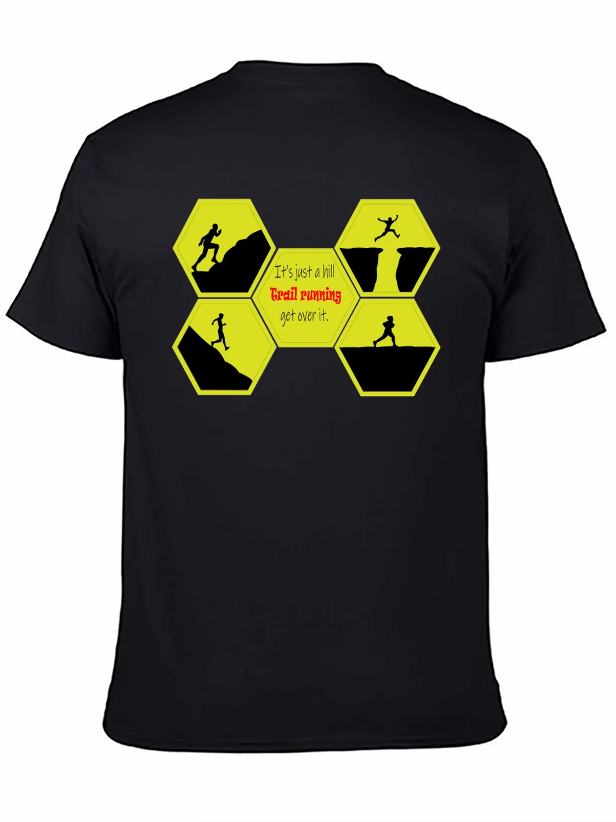 Trail Running Graphic T-Shirt - Conquer Hills! product image 4
