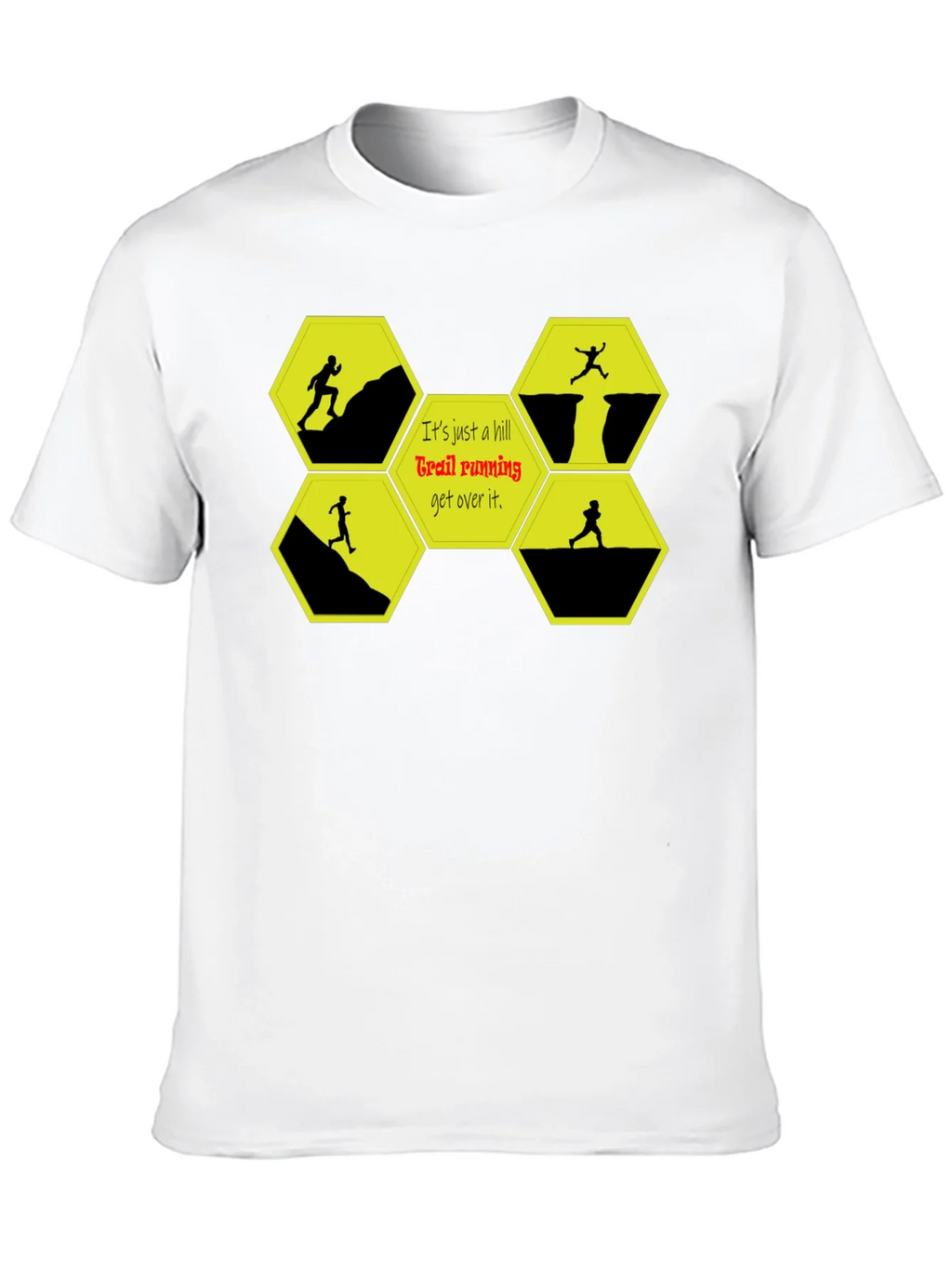 Trail Running Graphic T-Shirt - Conquer Hills! product image 9