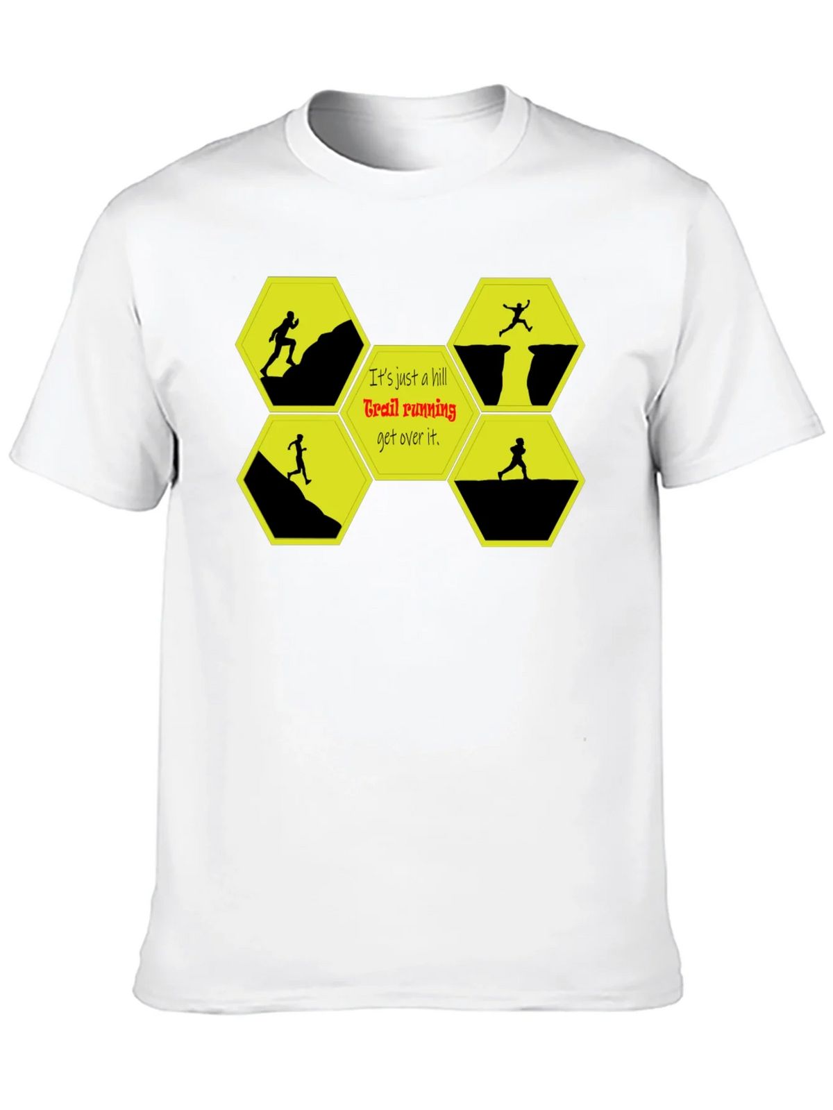 Trail Running Graphic T-Shirt - Conquer Hills! product image 9
