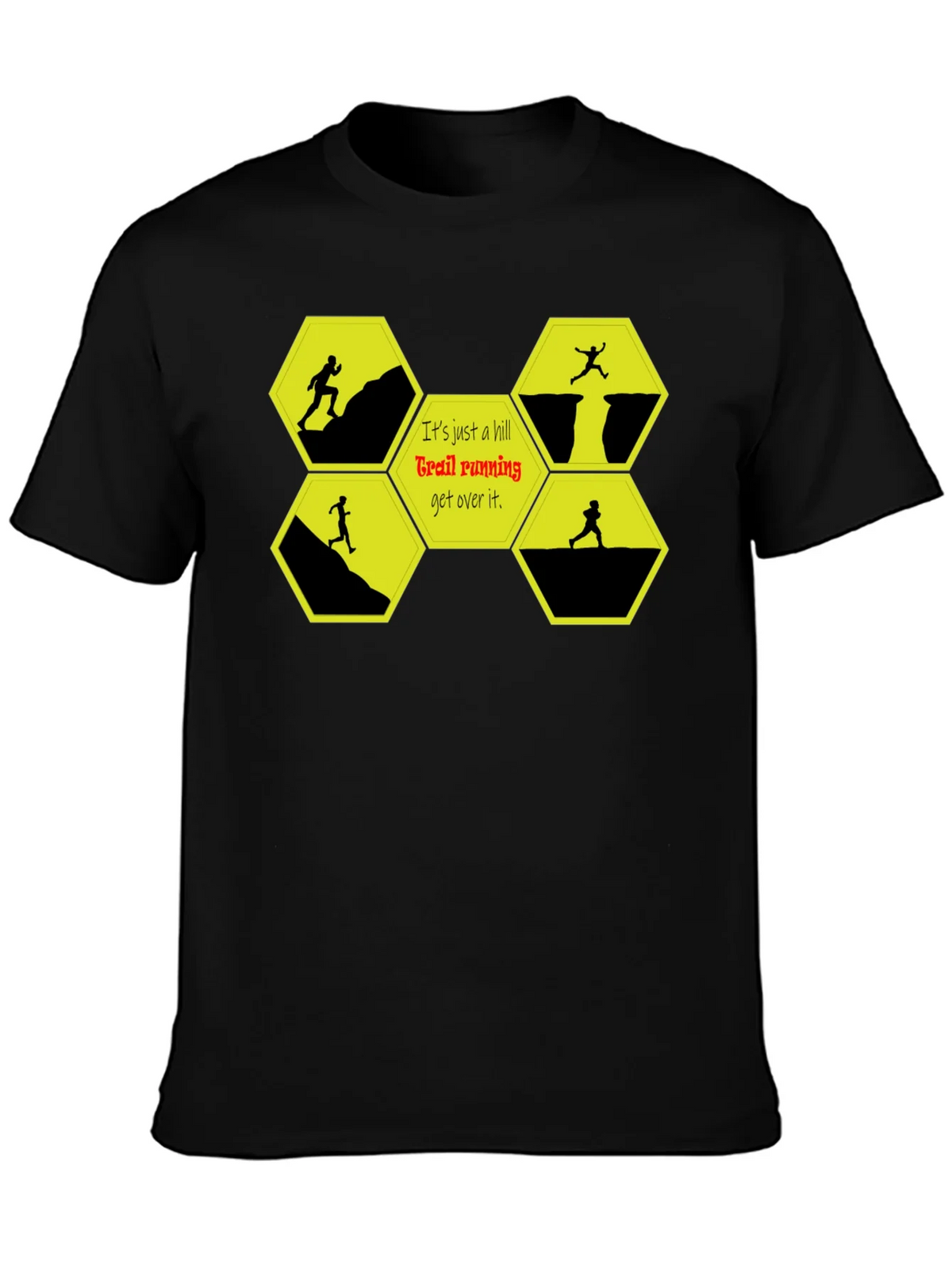 Trail Running Graphic T-Shirt - Conquer Hills! product image 3
