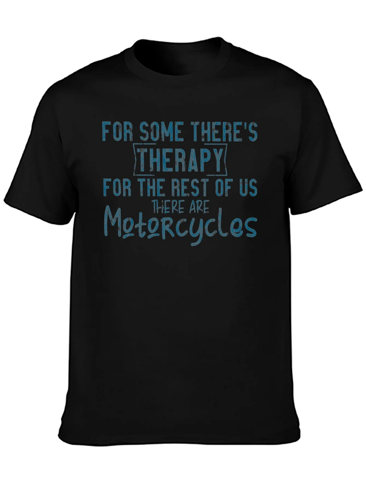Motorcycle Therapy Graphic T-Shirt product image 3
